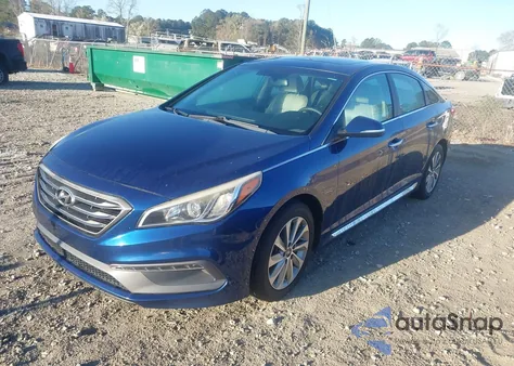 2017 Hyundai Sonata Sport z USA, uszkodzony, nr VIN 5NPE34AF2HH531030